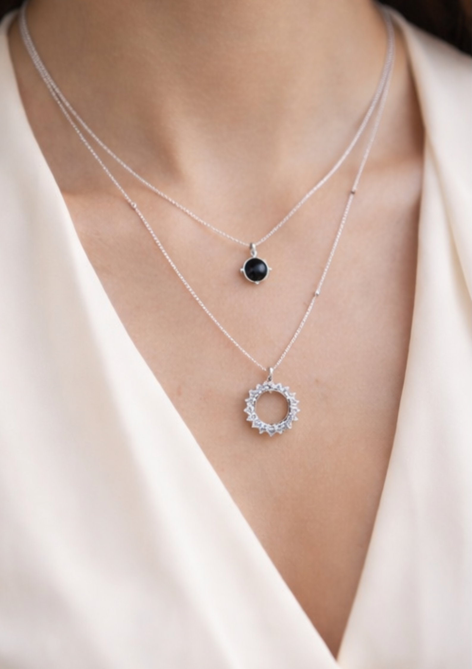 Elegant Two-Layer Luxe Necklace