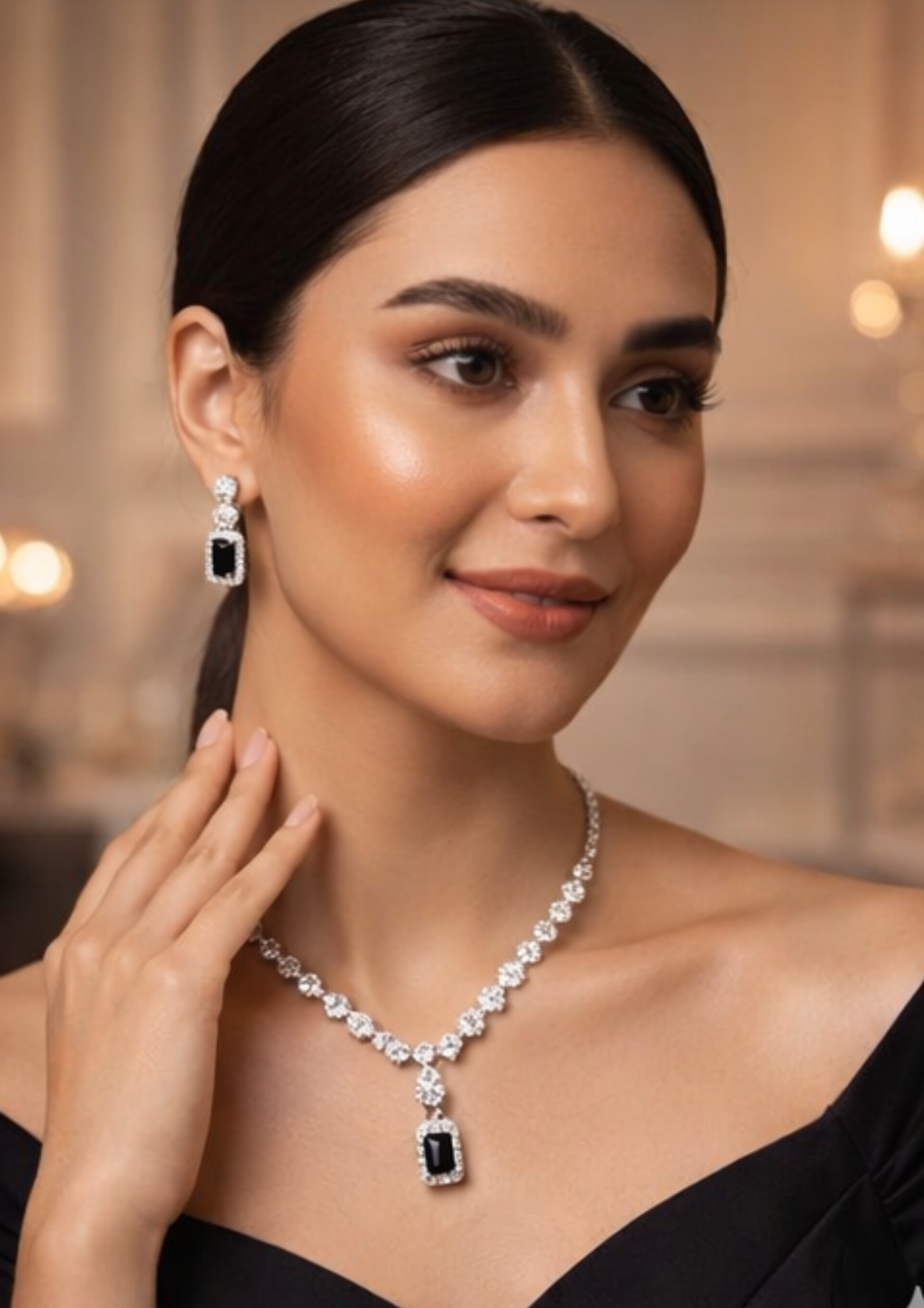 Midnight Royal Black Diamond Set