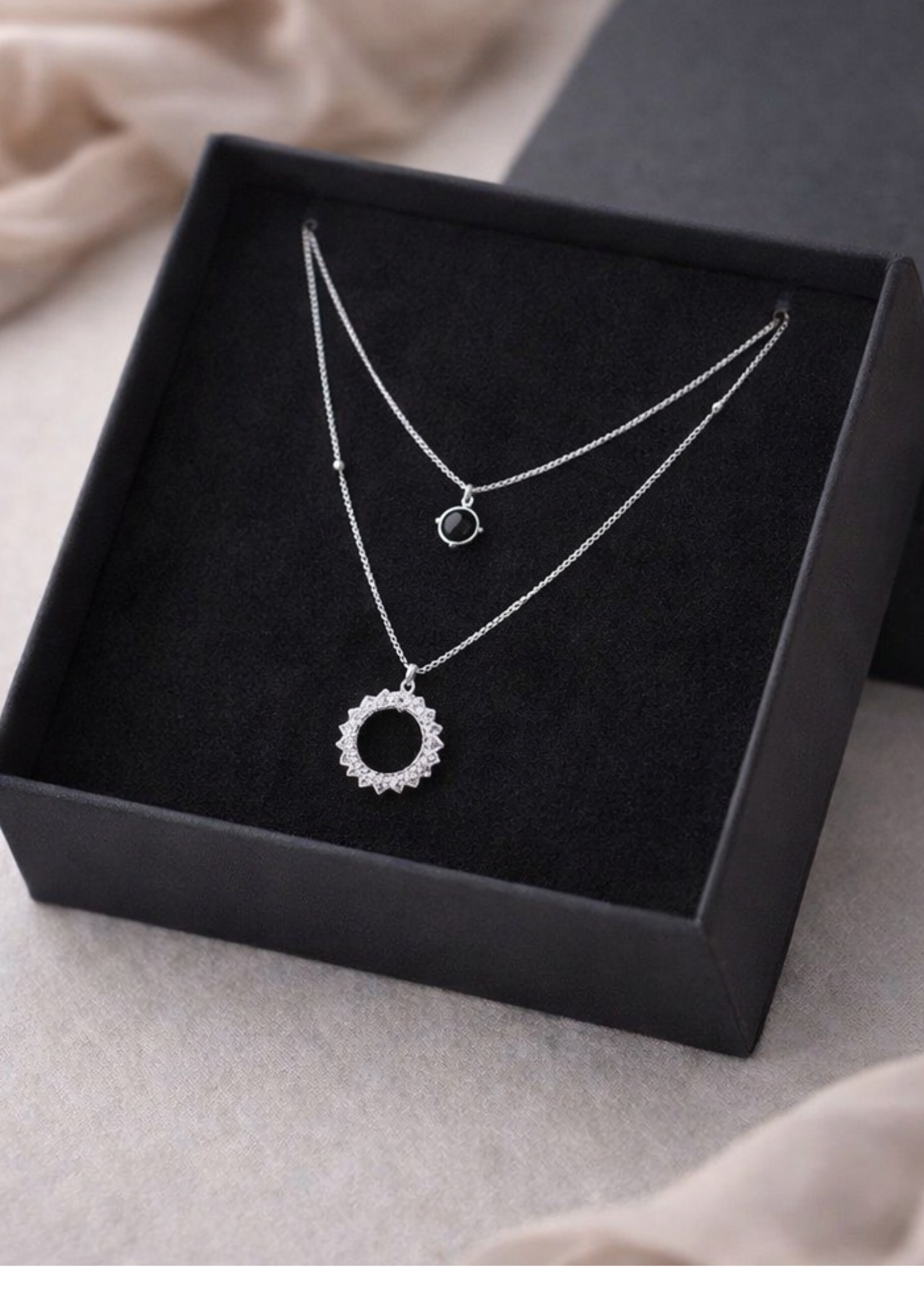 Elegant Two-Layer Luxe Necklace