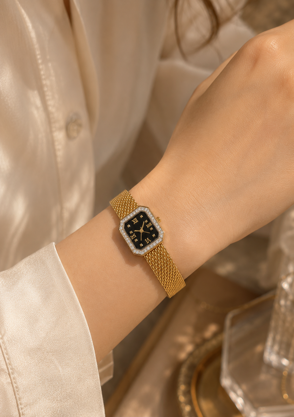 luxury glam watch style Bracelet