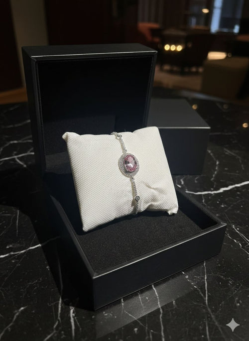 Crystal Royal Pink Bracelet