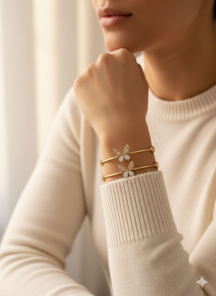 Butterfly Aura Bangle