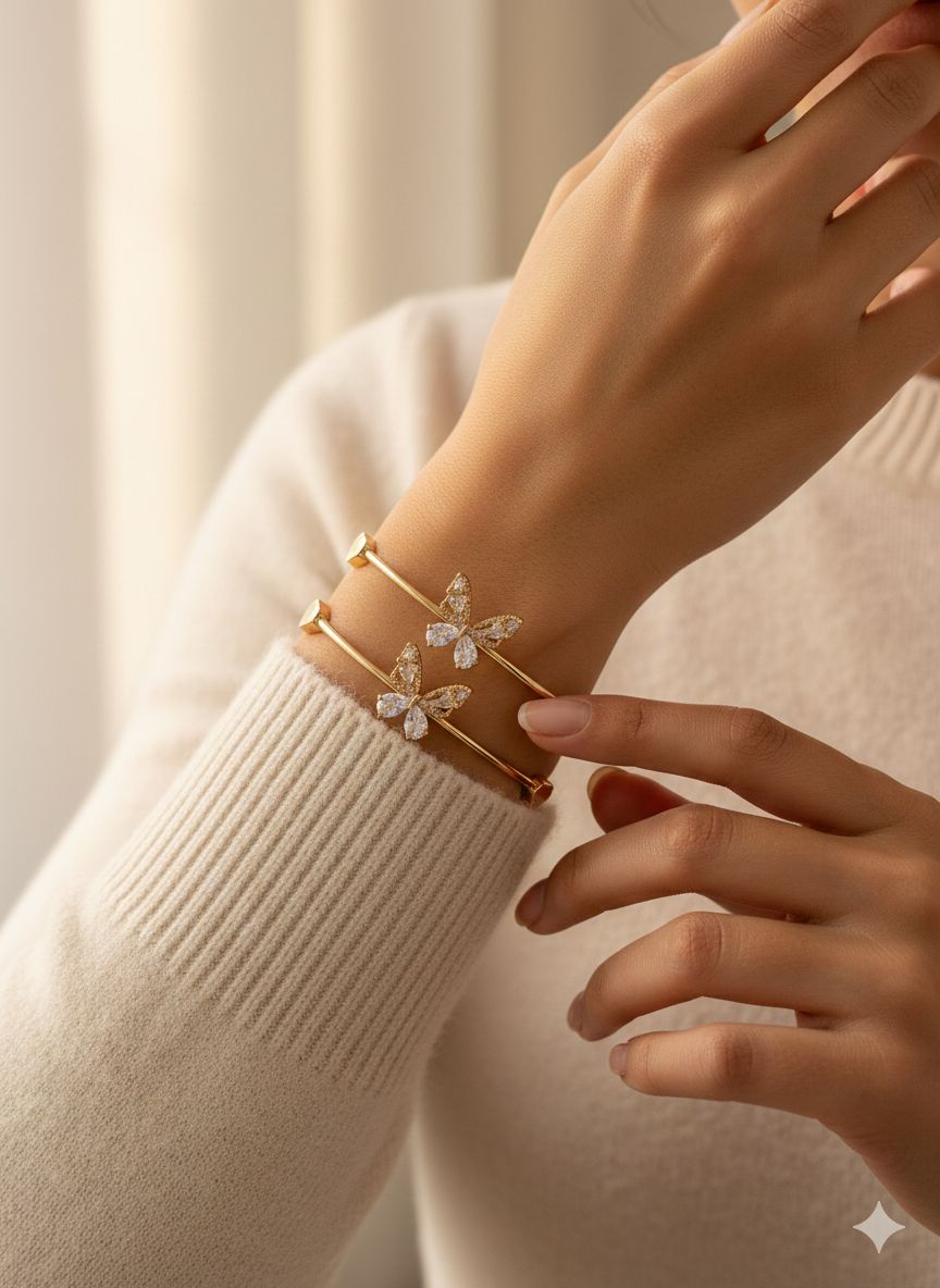 Butterfly Aura Bangle