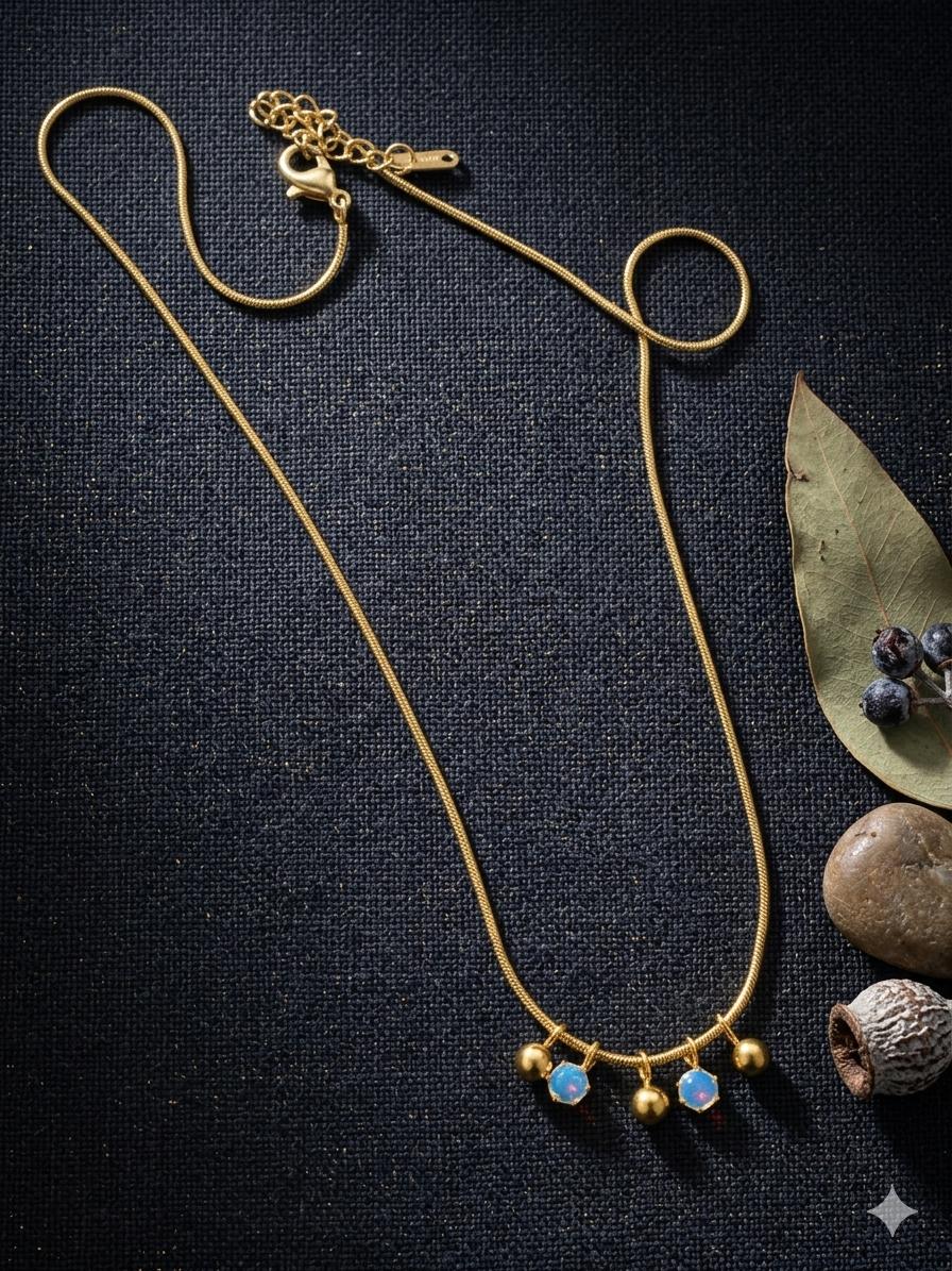 Premium Opal Charm Pendant