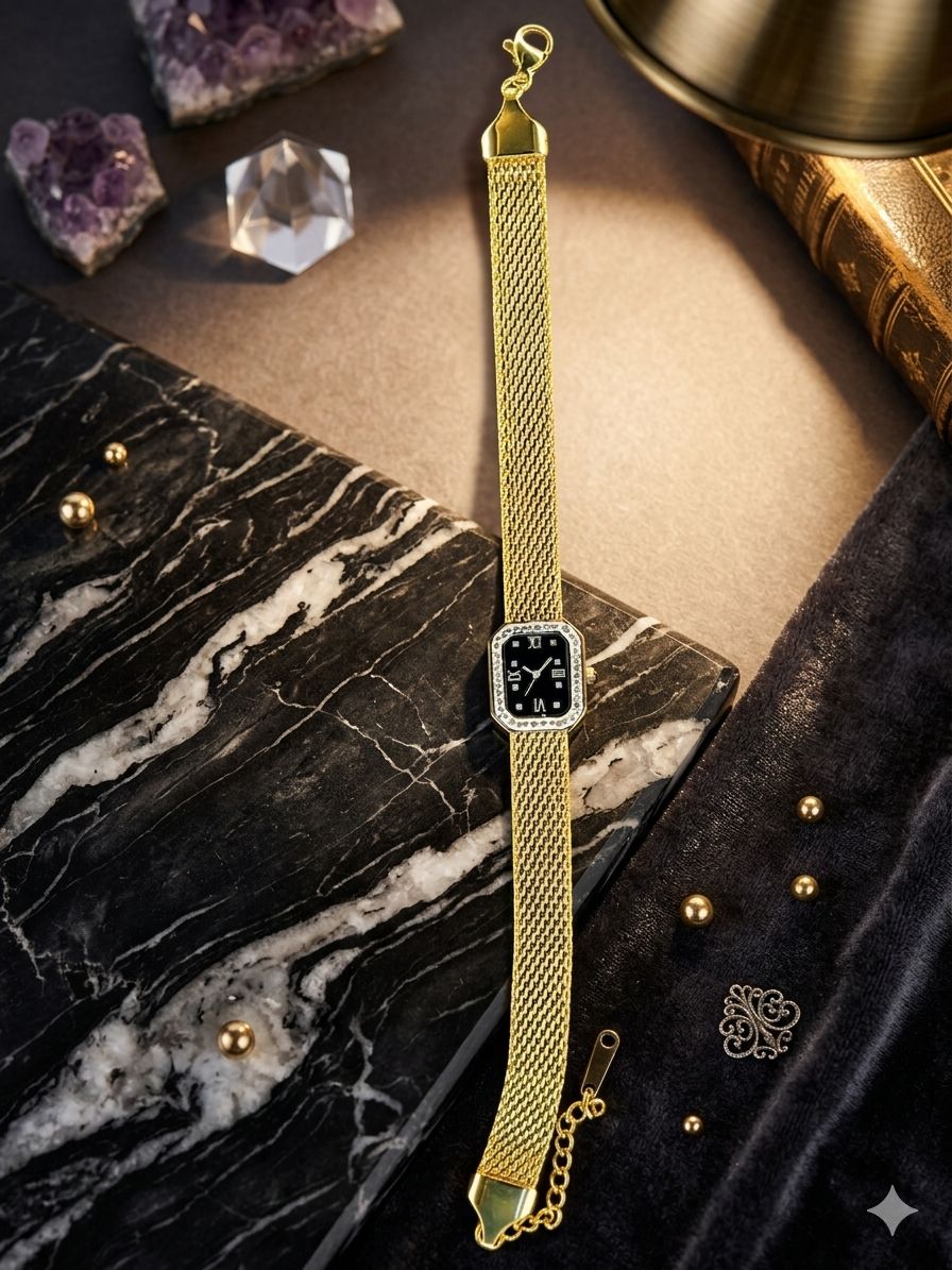 luxury glam watch style Bracelet