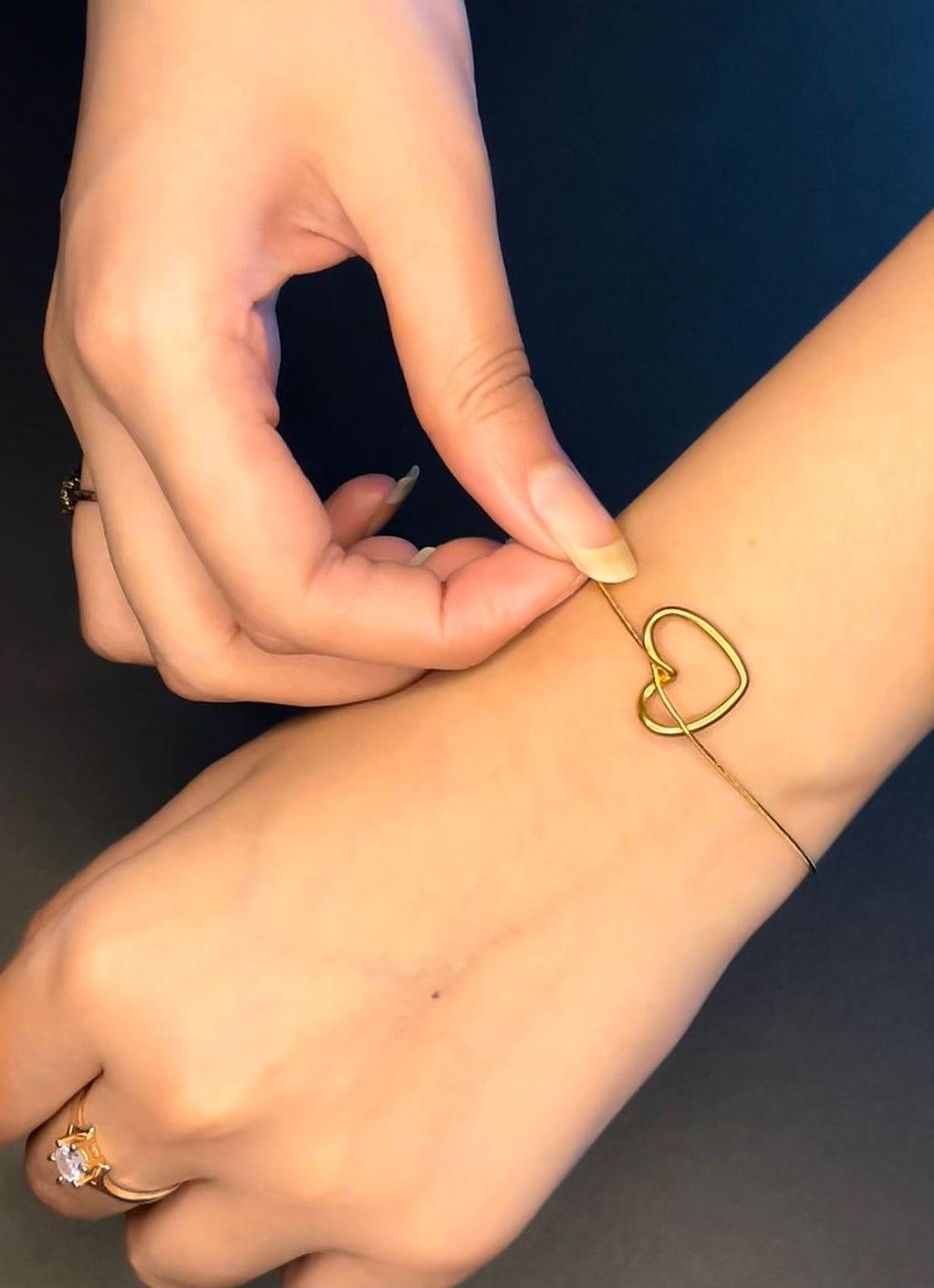 Stylish Pure Heart Bracelet